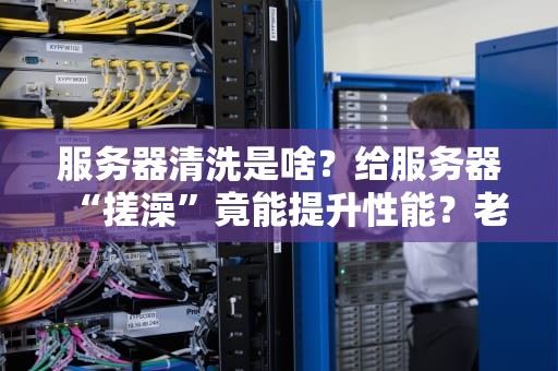 服务器清洗是啥？给服务器“搓澡”竟能提升性能？老司机带你揭秘！