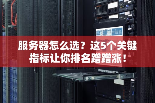 服务器怎么选？这5个关键指标让你排名蹭蹭涨！