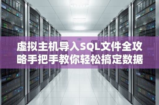 虚拟主机导入SQL文件全攻略手把手教你轻松搞定数据库搬家！
