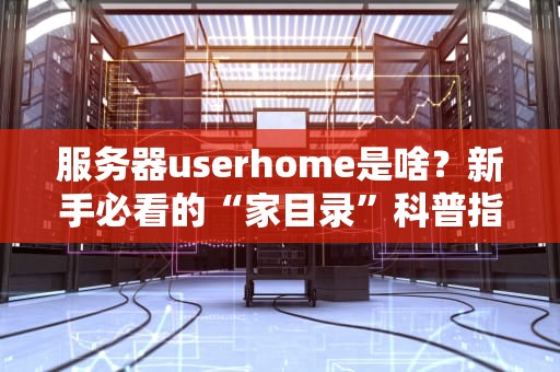 服务器userhome是啥？新手必看的“家目录”科普指南！