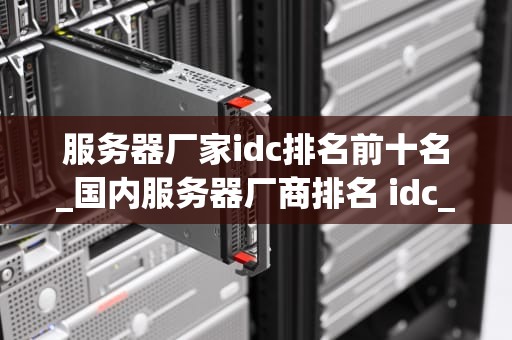 服务器厂家idc排名前十名_国内服务器厂商排名 idc_服务器厂家IDC排名前十名的全面解析