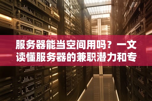 服务器能当空间用吗？一文读懂服务器的兼职潜力和专业真相！