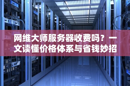 网维大师服务器收费吗？一文读懂价格体系与省钱妙招！