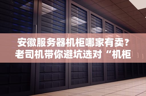 安徽服务器机柜哪家有卖？老司机带你避坑选对“机柜界的变形金刚”！