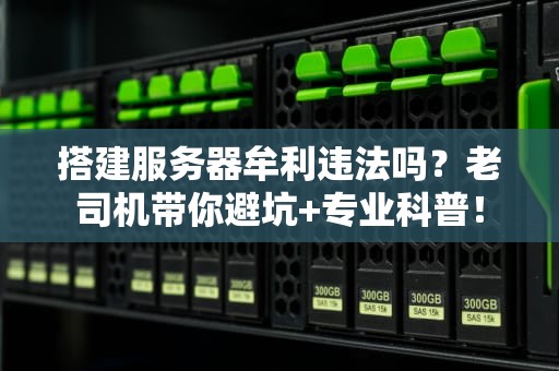 搭建服务器牟利违法吗？老司机带你避坑+专业科普！