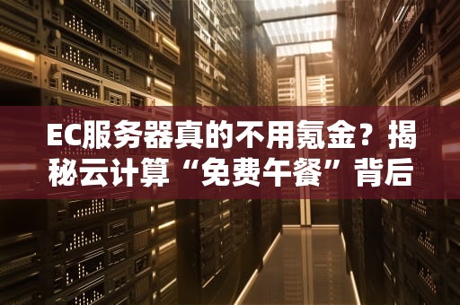 EC服务器真的不用氪金？揭秘云计算“免费午餐”背后的真相！