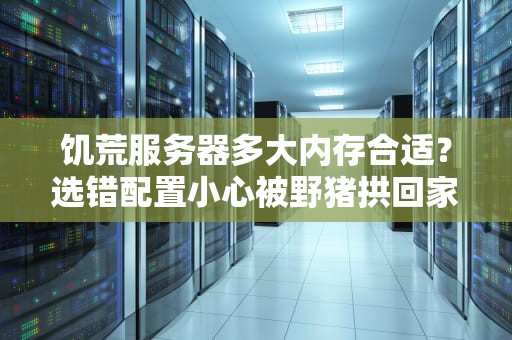 饥荒服务器多大内存合适？选错配置小心被野猪拱回家！