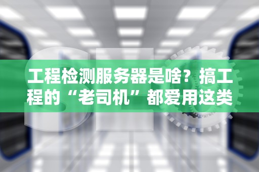 工程检测服务器是啥？搞工程的“老司机”都爱用这类神器！