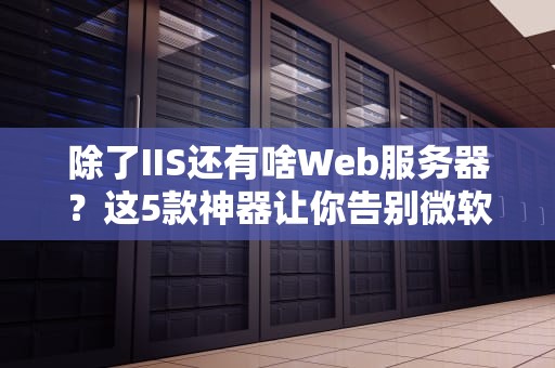 除了IIS还有啥Web服务器？这5款神器让你告别微软全家桶！