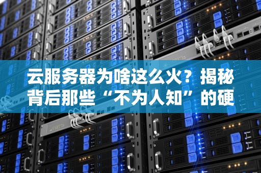 云服务器为啥这么火？揭秘背后那些“不为人知”的硬核科技！