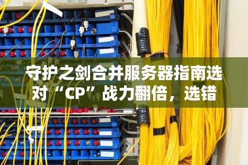 守护之剑合并服务器指南选对“CP”战力翻倍，选错变“孤勇者”！