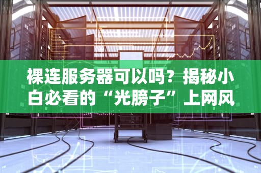 裸连服务器可以吗？揭秘小白必看的“光膀子”上网风险！
