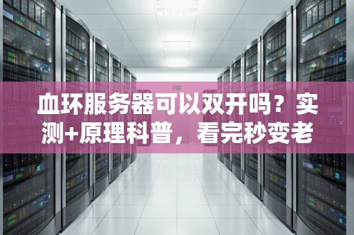 血环服务器可以双开吗？实测+原理科普，看完秒变老司机！