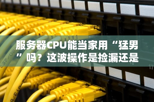 服务器CPU能当家用“猛男”吗？这波操作是捡漏还是翻车？