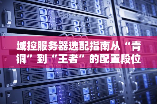 域控服务器选配指南从“青铜”到“王者”的配置段位解析