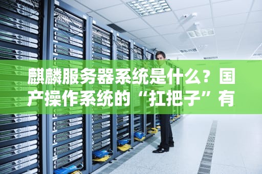 麒麟服务器系统是什么？国产操作系统的“扛把子”有多强？