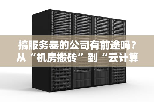 搞服务器的公司有前途吗？从“机房搬砖”到“云计算大佬”的逆袭指南