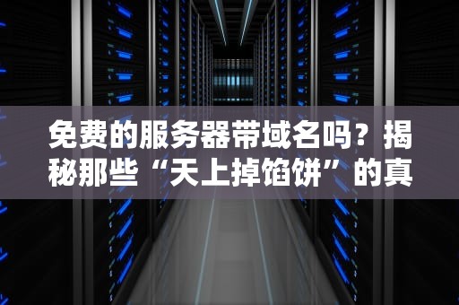 免费的服务器带域名吗？揭秘那些“天上掉馅饼”的真相！