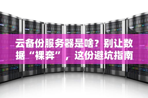 云备份服务器是啥？别让数据“裸奔”，这份避坑指南收好！