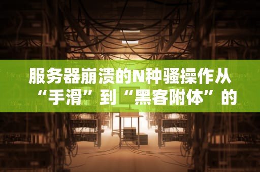 服务器崩溃的N种骚操作从“手滑”到“黑客附体”的硬核科普