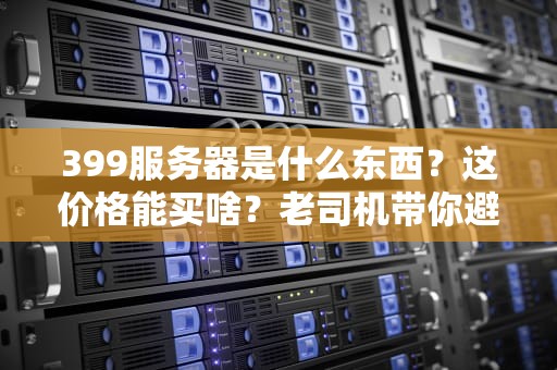399服务器是什么东西？这价格能买啥？老司机带你避坑捡漏！