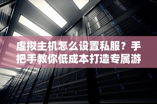 虚拟主机怎么设置私服？手把手教你低成本打造专属游戏乐园！