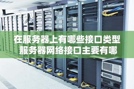 在服务器上有哪些接口类型 服务器网络接口主要有哪几种