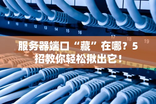 服务器端口“藏”在哪？5招教你轻松揪出它！