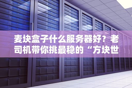 麦块盒子什么服务器好？老司机带你挑最稳的“方块世界”座驾！