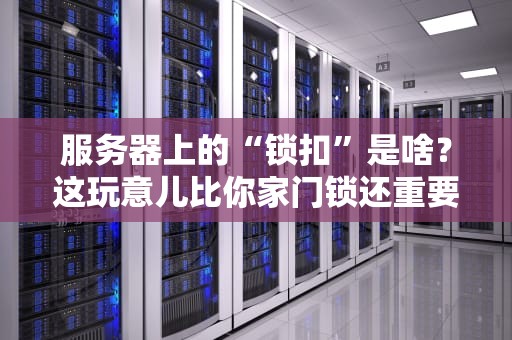 服务器上的“锁扣”是啥？这玩意儿比你家门锁还重要！