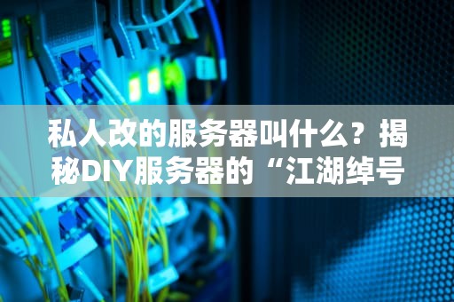 私人改的服务器叫什么？揭秘DIY服务器的“江湖绰号”与硬核玩法！