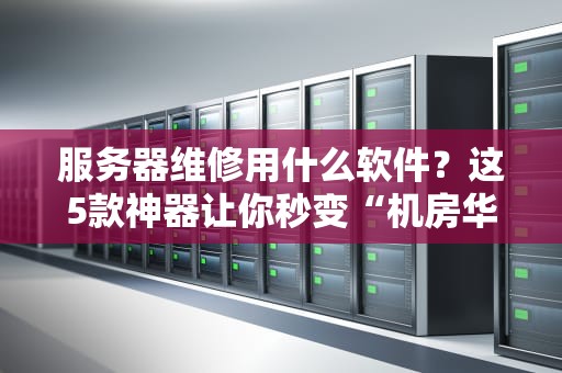 服务器维修用什么软件？这5款神器让你秒变“机房华佗”！