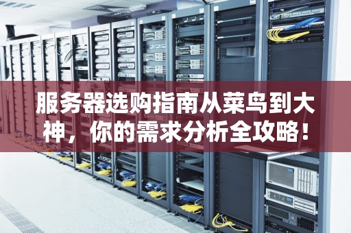 服务器选购指南从菜鸟到大神，你的需求分析全攻略！