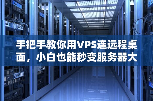 手把手教你用VPS连远程桌面，小白也能秒变服务器大神！