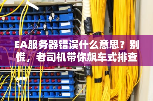 EA服务器错误什么意思？别慌，老司机带你飙车式排查！