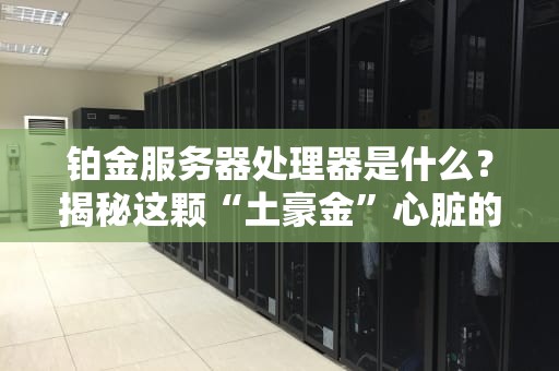铂金服务器处理器是什么？揭秘这颗“土豪金”心脏的硬核实力！
