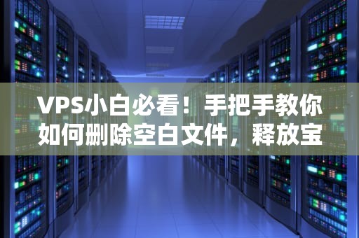 VPS小白必看！手把手教你如何删除空白文件，释放宝贵空间
