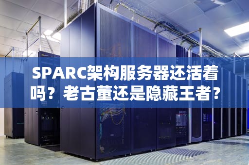 SPARC架构服务器还活着吗？老古董还是隐藏王者？