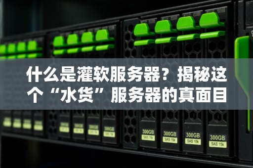 什么是灌软服务器？揭秘这个“水货”服务器的真面目！