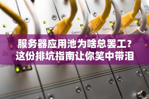 服务器应用池为啥总罢工？这份排坑指南让你笑中带泪！