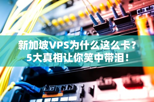 新加坡VPS为什么这么卡？5大真相让你笑中带泪！