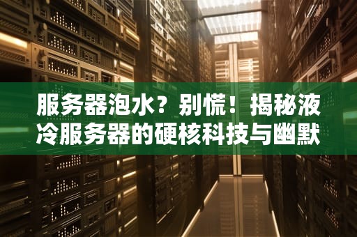 服务器泡水？别慌！揭秘液冷服务器的硬核科技与幽默原理