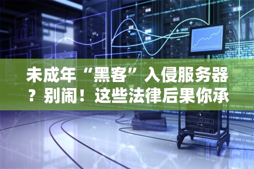 未成年“黑客”入侵服务器？别闹！这些法律后果你承担不起！