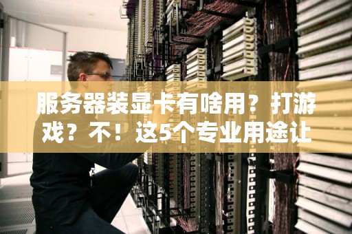 服务器装显卡有啥用？打游戏？不！这5个专业用途让你大开眼界！