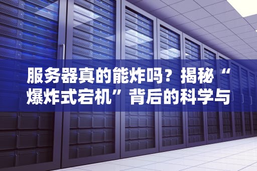 服务器真的能炸吗？揭秘“爆炸式宕机”背后的科学与段子
