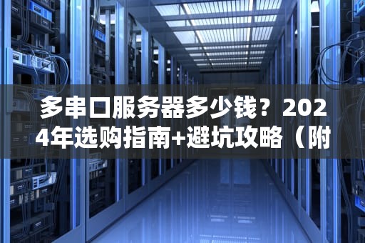 多串口服务器多少钱？2024年选购指南+避坑攻略（附真实价格表）