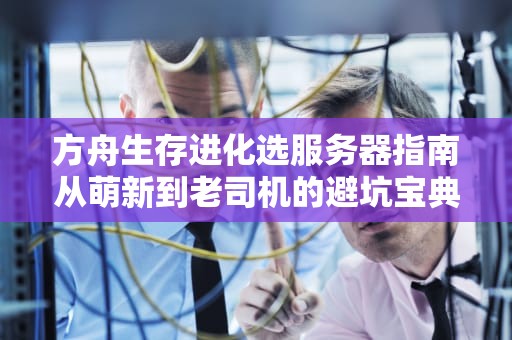 方舟生存进化选服务器指南从萌新到老司机的避坑宝典