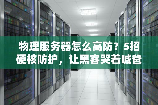 物理服务器怎么高防？5招硬核防护，让黑客哭着喊爸爸！