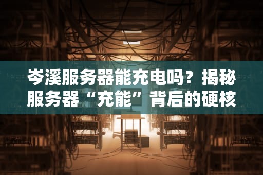 岑溪服务器能充电吗？揭秘服务器“充能”背后的硬核科技！