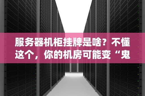 服务器机柜挂牌是啥？不懂这个，你的机房可能变“鬼屋”！(附专业避坑指南)